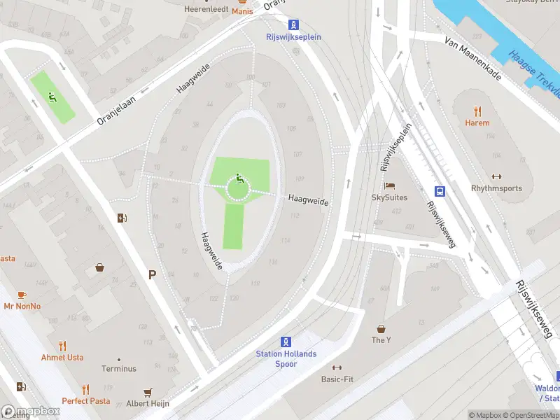 Traumahelikopter met grote spoed naar de Rijswijkseplein in 's-Gravenhage