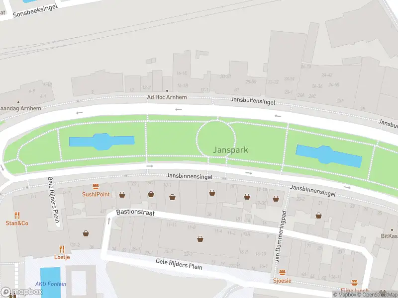 Overlastmelding Jansbuitensingel in Arnhem