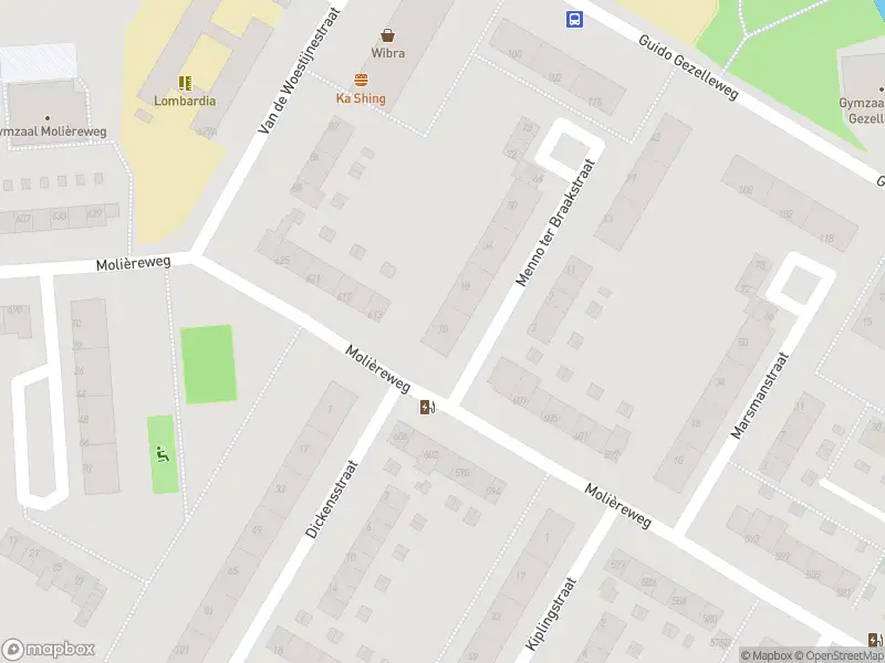 Ambulance met gepaste spoed naar de Menno ter Braakstraat in Rotterdam