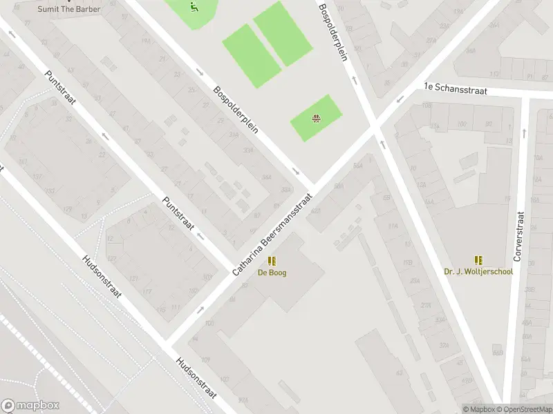 Ambulance met grote spoed naar de Catharina Beersmansstraat in Rotterdam