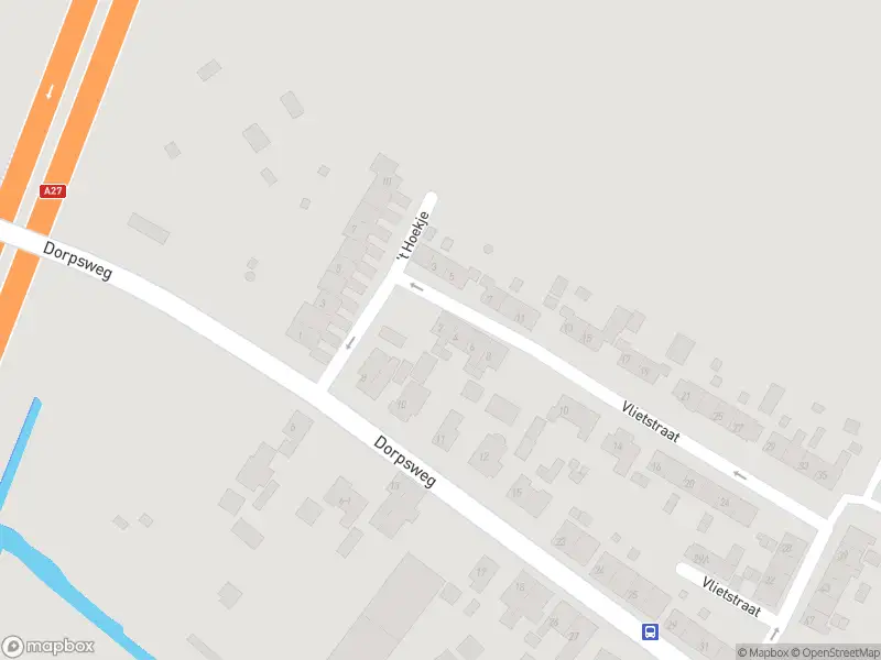 Ambulance met grote spoed naar de Vlietstraat in Hoogblokland