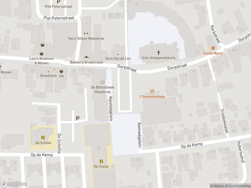 Brandweer met gepaste spoed naar de Kennedyplein in Maasbree