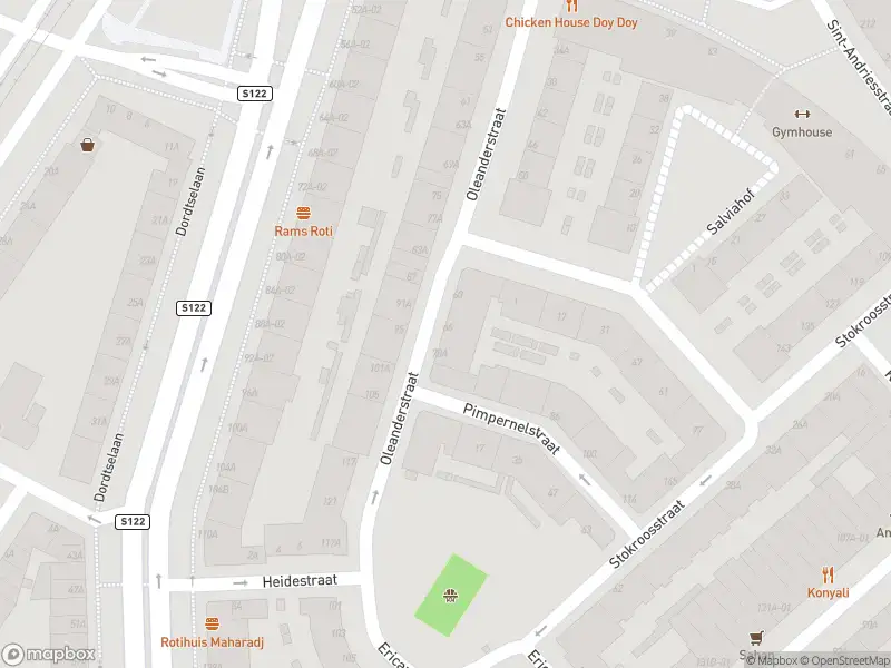 112 melding Ambulance met gepaste spoed naar de Oleanderstraat in Rotterdam