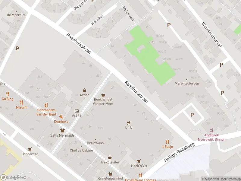 Ambulance met gepaste spoed naar de Raadhuisstraat in Noordwijk
