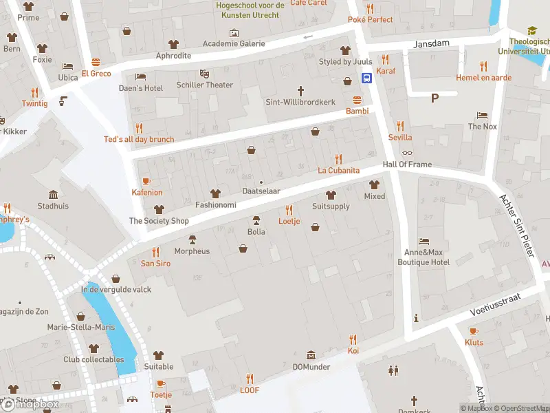 Politie naar de Ganzenmarkt in Utrecht