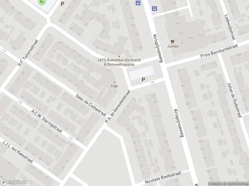 Overlastmelding J.P. Heijeplein in Dordrecht gesloten