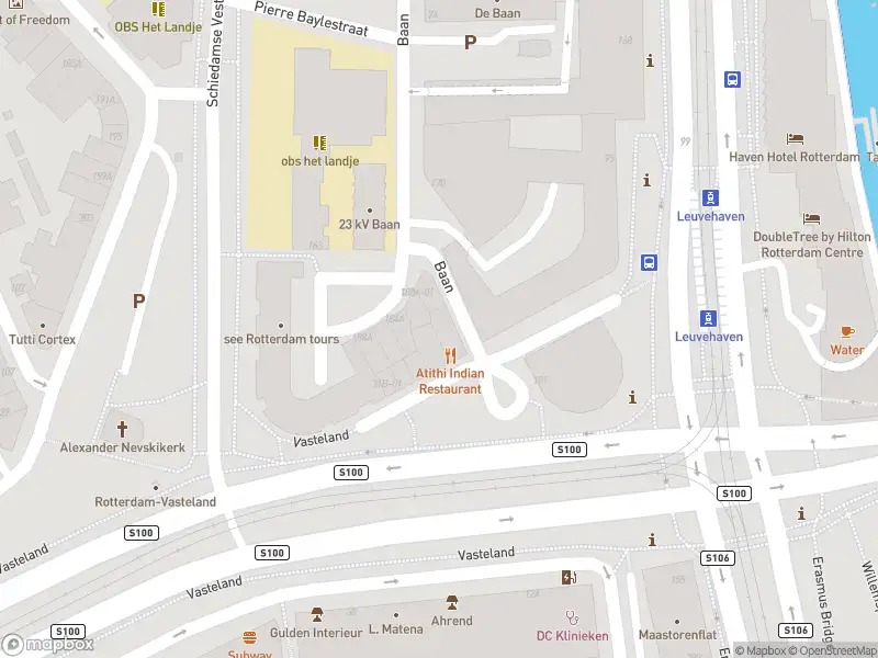 112 melding Ambulance met gepaste spoed naar de Vasteland in Rotterdam