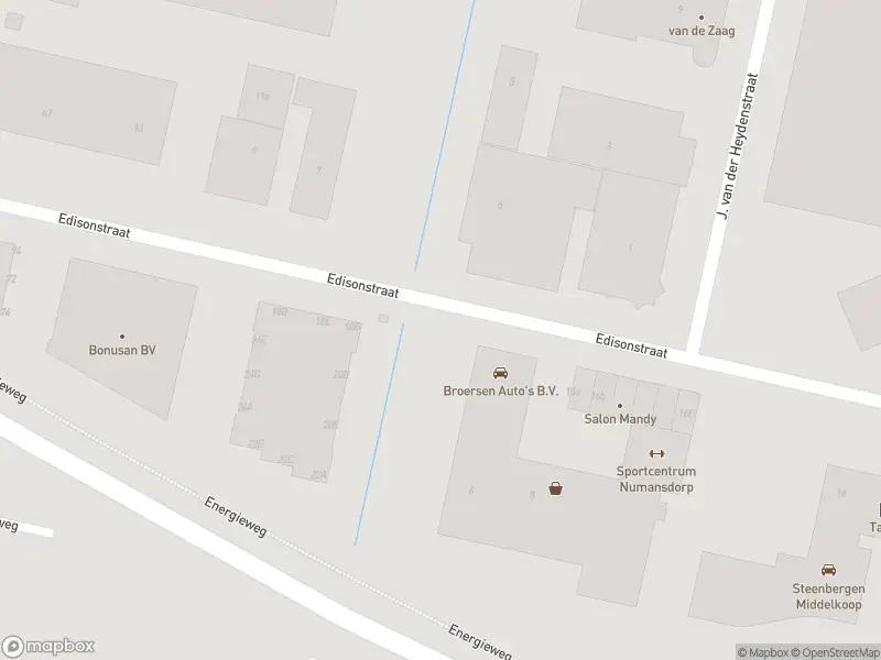 Politie naar de Edisonstraat in Numansdorp vanwege dier(en) in nood