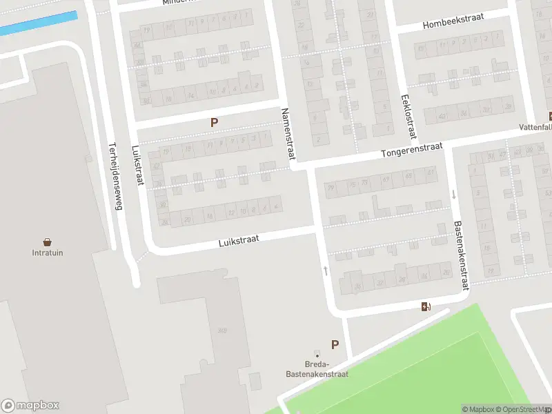 Brandweer met gepaste spoed naar de Luikstraat in Breda vanwege een buitenbrand