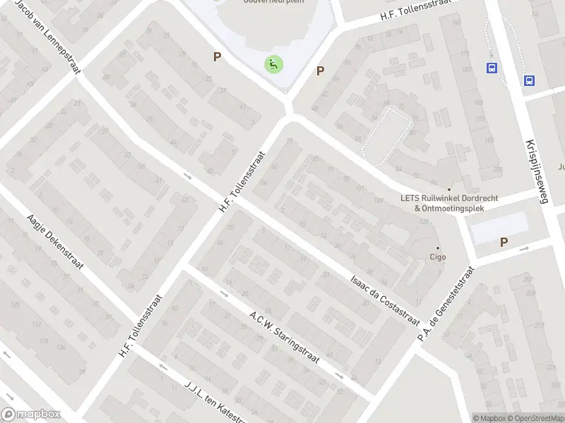 112 melding Ambulance met gepaste spoed naar de Isaac da Costastraat in Dordrecht