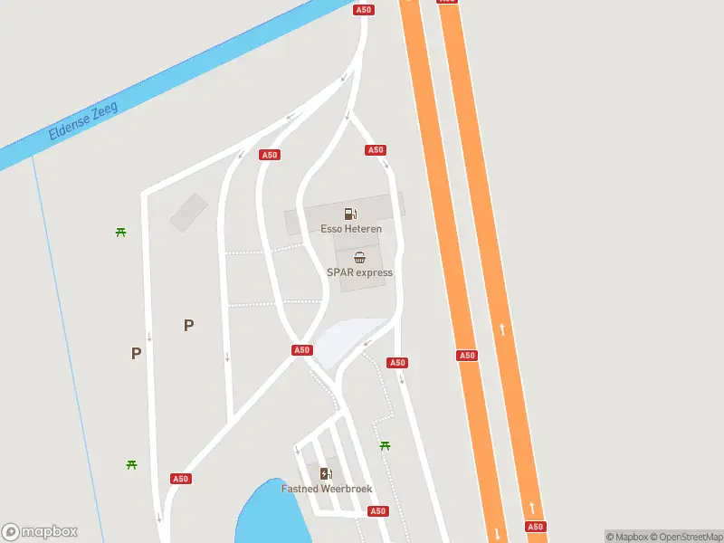 Brandweer met grote spoed naar de A 50 in Heteren vanwege voertuigbrand