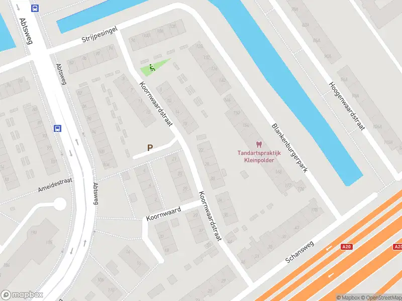 Ambulance met grote spoed naar de Koornwaardstraat in Rotterdam