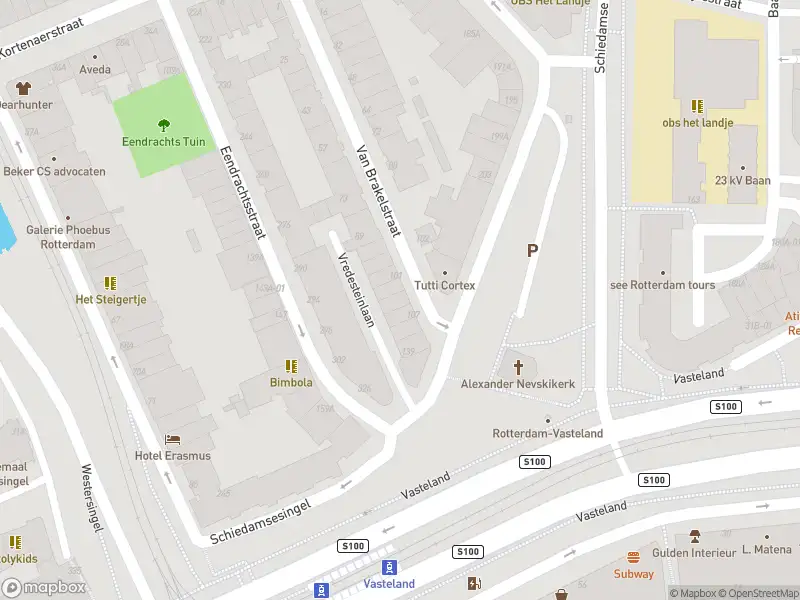 112 melding Ambulance met grote spoed naar de Schiedamsesingel in Rotterdam