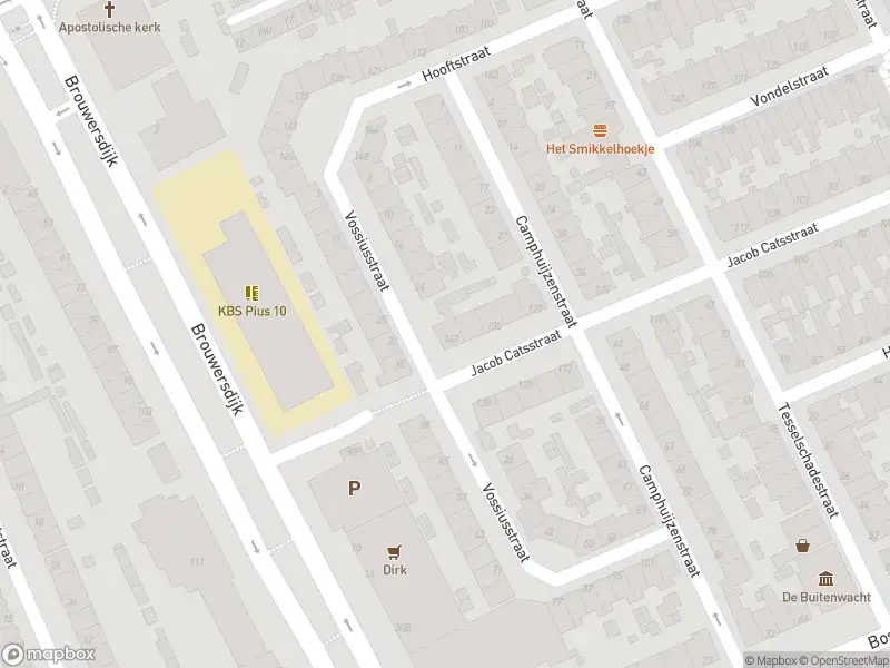 112 melding Ambulance met grote spoed naar de Vossiusstraat in Dordrecht