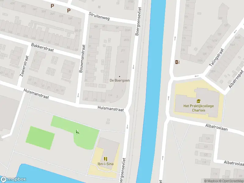 Ambulance met gepaste spoed naar de Huismanstraat in Rotterdam