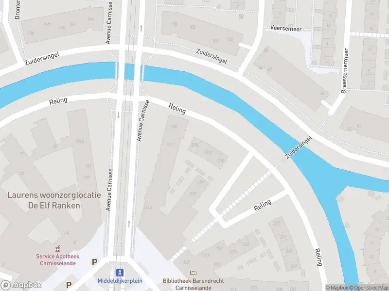 112 melding Ambulance met gepaste spoed naar de Reling in Barendrecht