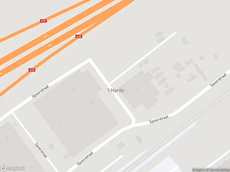 Brandweer met gepaste spoed naar de Spoorstraat in 't Harde