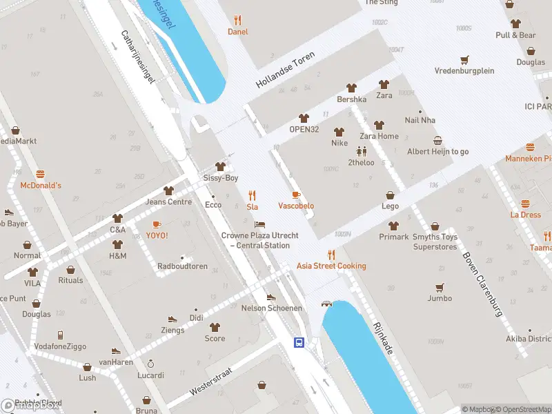 Politie naar de Catharijne Esplanade in Utrecht vanwege steekincident