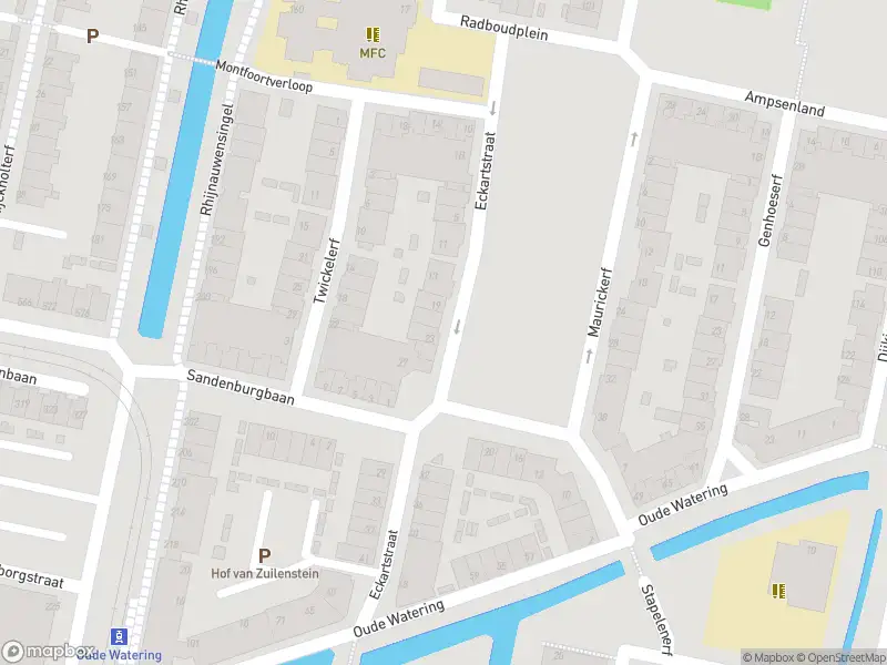 112 melding Politie naar de Eckartstraat in Rotterdam