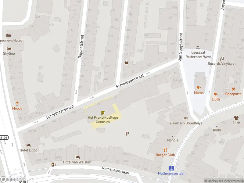 112 melding Ambulance met gepaste spoed naar de Schietbaanstraat in Rotterdam