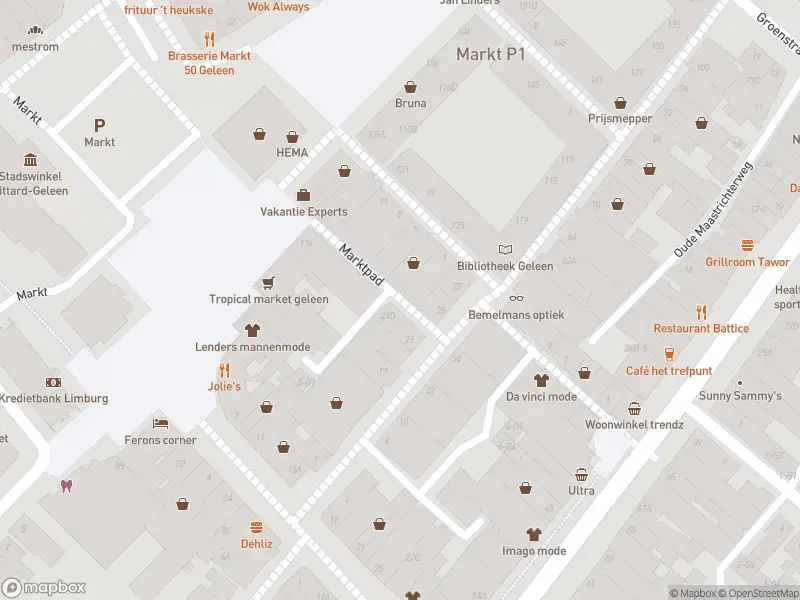 Overlastmelding Marktpad in Geleen