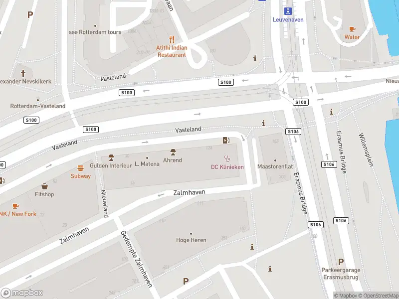 112 melding Ambulance met grote spoed naar de Vasteland in Rotterdam