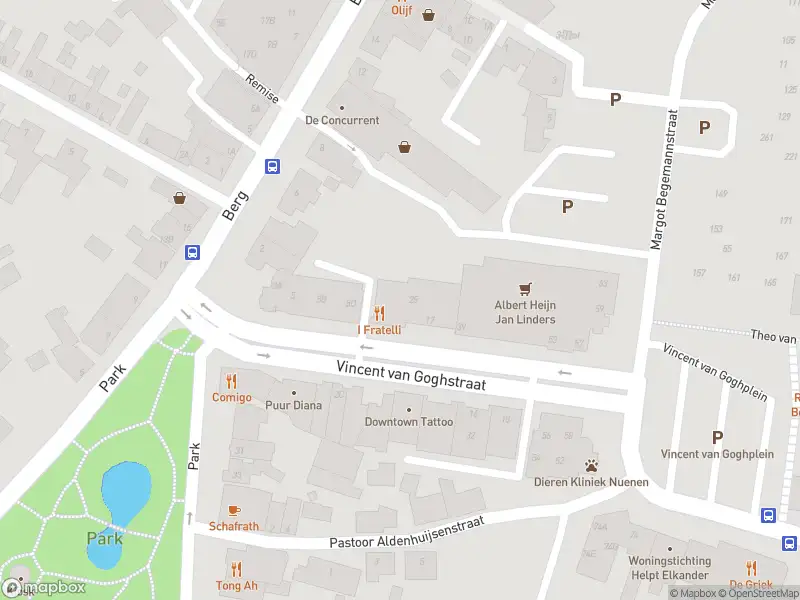 Politie naar de Vincent van Goghstraat in Nuenen vanwege ongeval met letsel