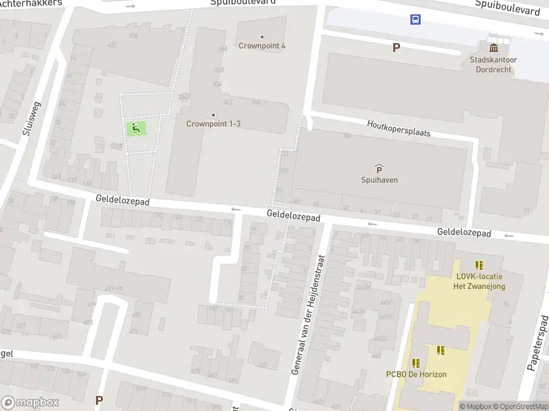 Overlastmelding Geldelozepad in Dordrecht gesloten