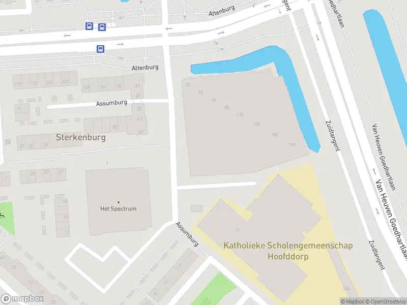 Ambulance naar de Assumburg in Hoofddorp