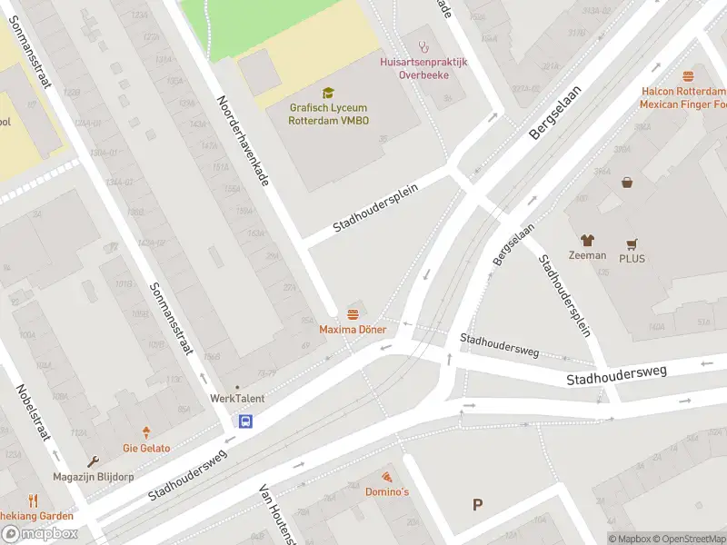 Politie naar de Stadhoudersweg in Rotterdam vanwege ongeval met letsel
