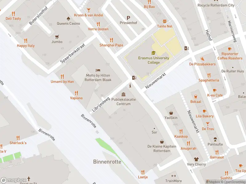 112 melding Ambulance met grote spoed naar de Botersloot in Rotterdam