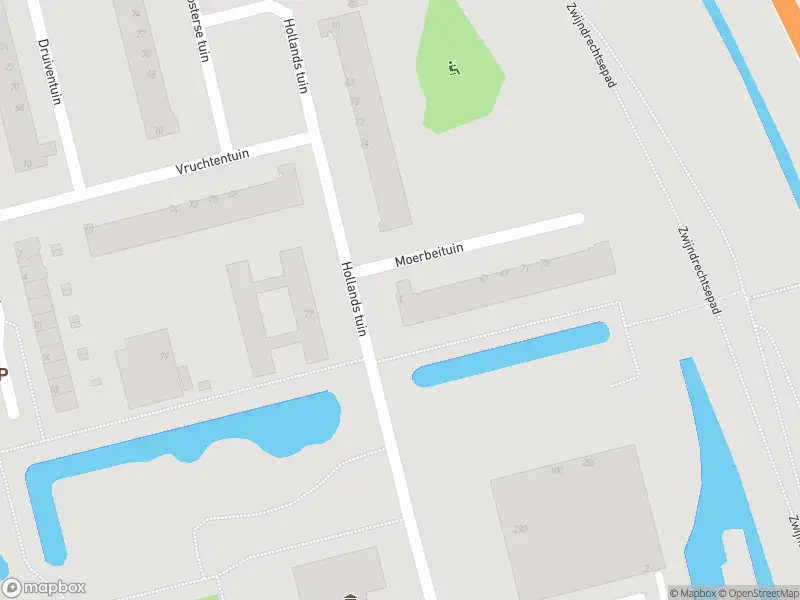 Brandweer naar de Moerbeituin in Rotterdam