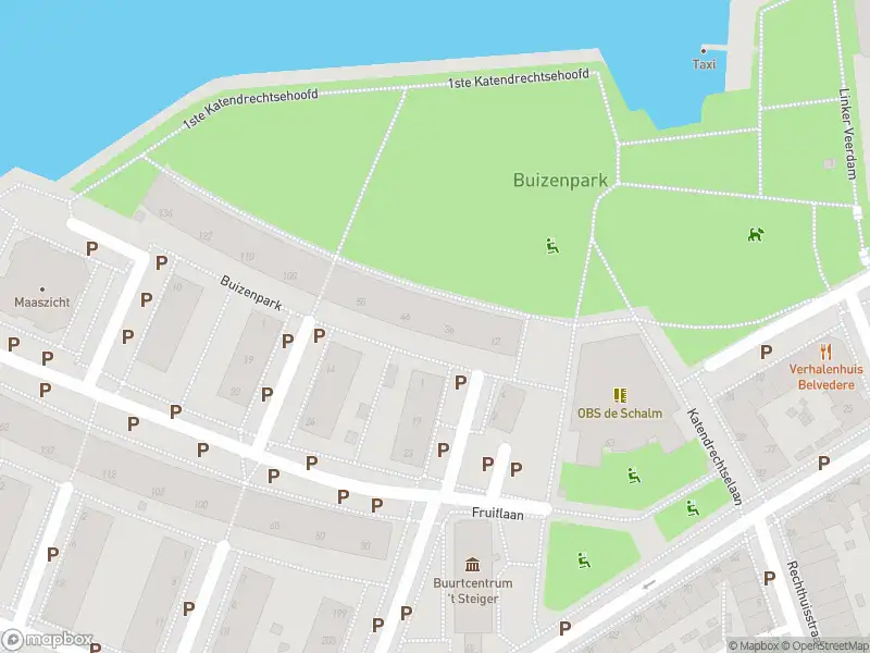 Ambulance met gepaste spoed naar de Buizenpark in Rotterdam