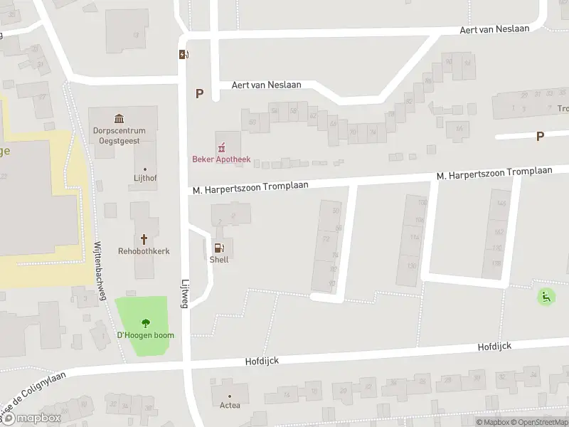 Overlastmelding Maarten Harpertsz Tromplaan in Oegstgeest gesloten