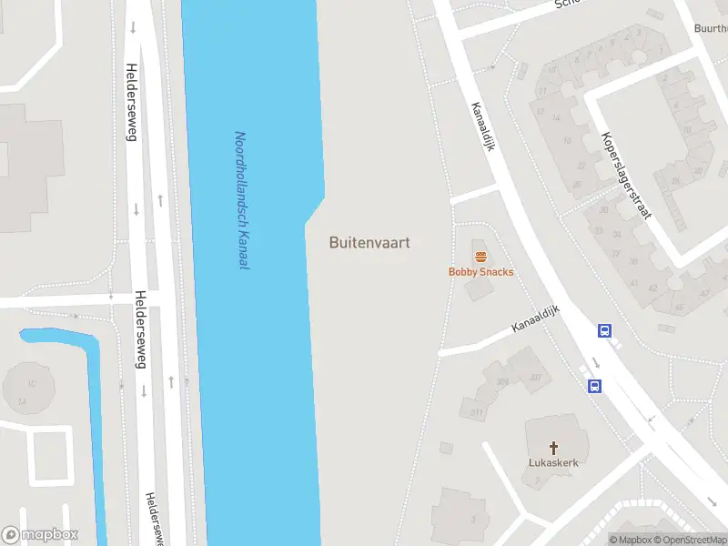 Brandweer met gepaste spoed naar de Kanaaldijk in Alkmaar vanwege stormschade