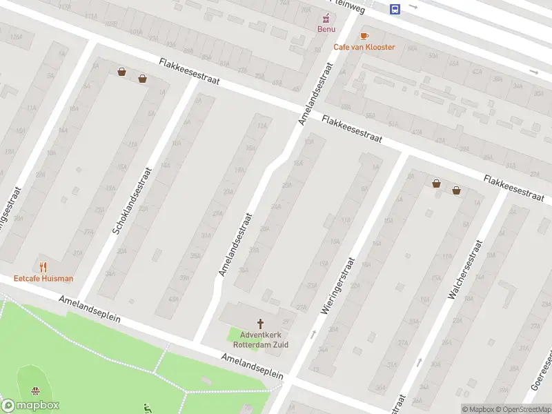 Ambulance met grote spoed naar de Amelandsestraat in Rotterdam