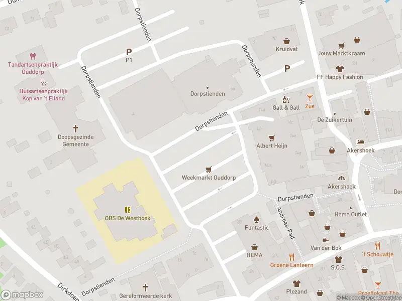 Ambulance met grote spoed naar de Dorpstienden in Ouddorp