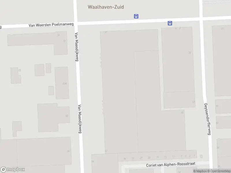 Ambulance met grote spoed naar de Waalhaven Z.z. in Rotterdam vanwege personen te water