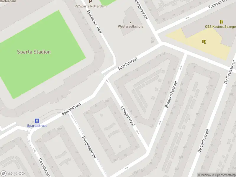 112 melding Ambulance met grote spoed naar de Spiegelstraat in Rotterdam