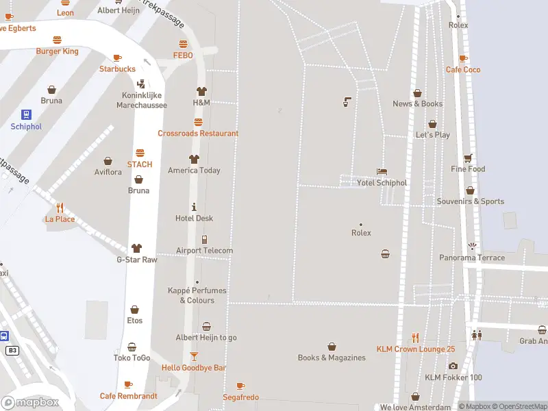 Besteld ambulance vervoer naar de Vertrekpassage in Schiphol