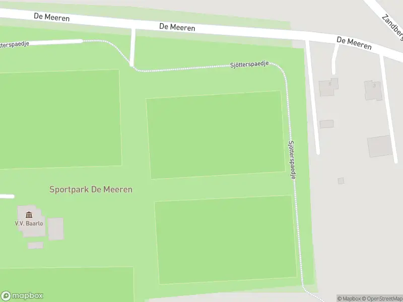 Politie naar de De Meeren in Baarlo vanwege aanrijding met letsel