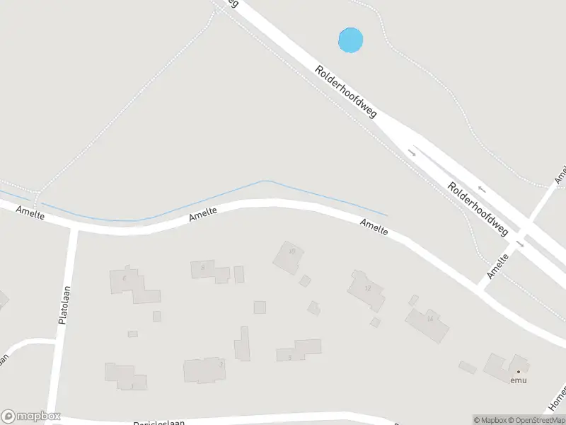 Politie met gepaste spoed naar de Amelte in Assen vanwege ongeval met letsel