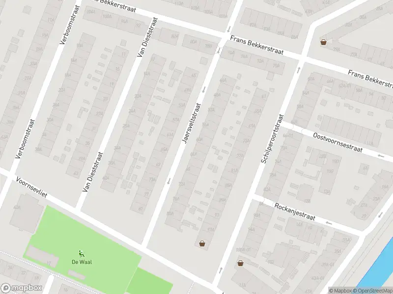 Ambulance met grote spoed naar de Jaersveltstraat in Rotterdam