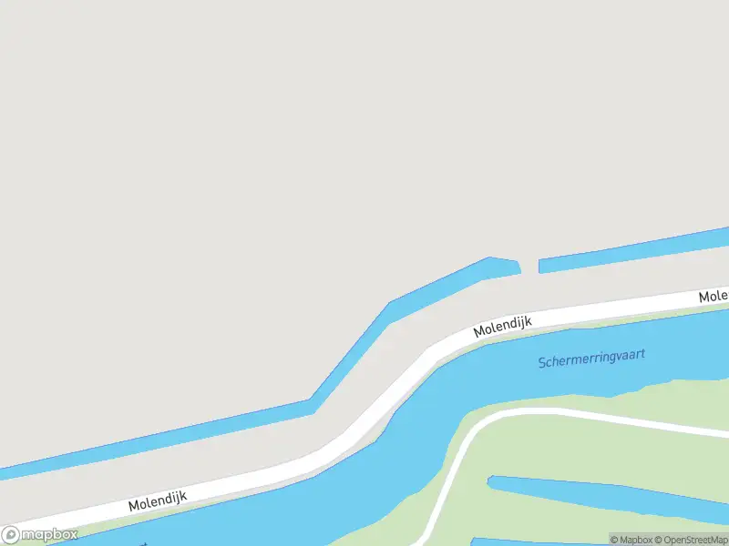 Brandweer met grote spoed naar de Molendijk in Grootschermer