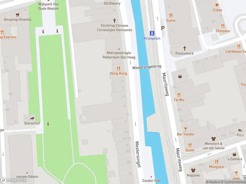 112 melding Ambulance met gepaste spoed naar de Westersingel in Rotterdam