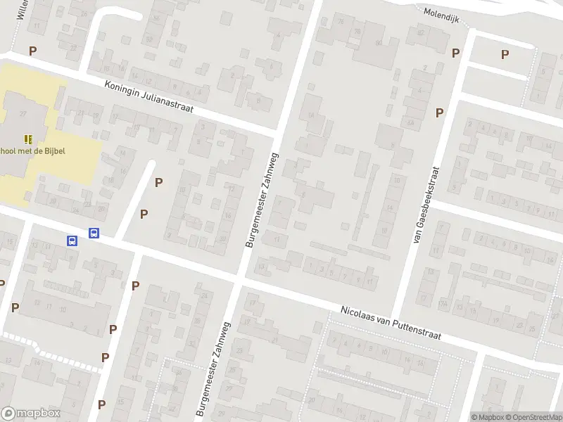 Ambulance met gepaste spoed naar de Burgemeester Zahnweg in Goudswaard