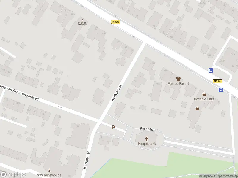 Brandweer met gepaste spoed naar de Kerkstraat in Renswoude vanwege een buitenbrand