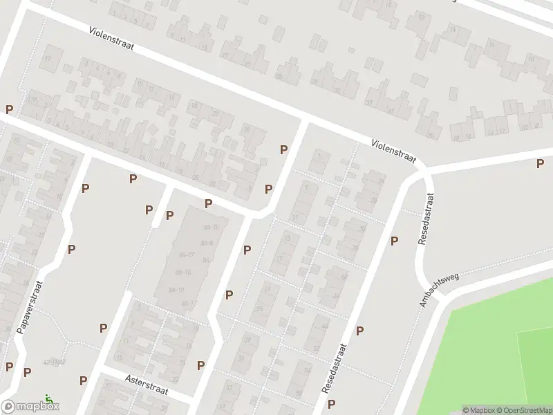 Ambulance met grote spoed naar de Violenstraat in Meppel vanwege waarnemen gaslucht