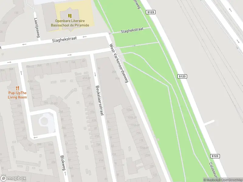 112 melding Traumahelikopter naar de West-Varkenoordseweg in Rotterdam