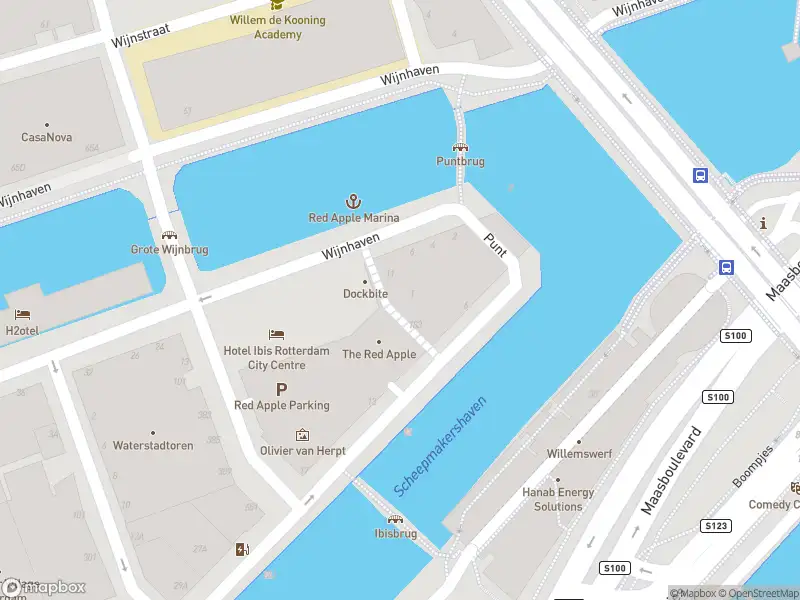 112 melding Ambulance met gepaste spoed naar de Wijnhaven in Rotterdam